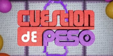 Uno de los logos de "Cuestión de Peso".