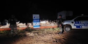 Decomisan contrabando de soja en dos operativos en El Soberbio.
