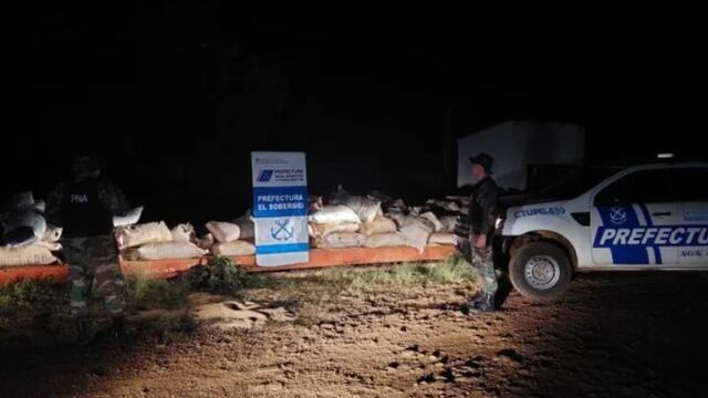 Decomisan contrabando de soja en dos operativos en El Soberbio.