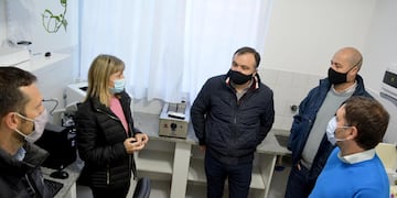 Inauguración del laboratorio del Hospital Municipal de Pérez (Gerdau)