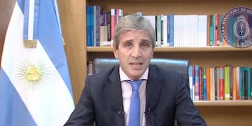 Desde que asumió Caputo al frente de Economía, se realizará la primera licitación de deuda. Foto: Captura de video