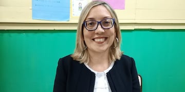 Graciela Morales docente destacada a nivel nacional.