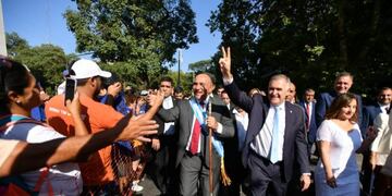 “No hay duda que las políticas públicas de la provincia quedaron en las mejores manos que podían estar”, dijo Manzur sobre Jaldo