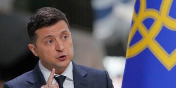 Volodimir Zelenski, presidente de Ucrania