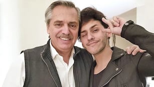 “Qué fuerte”, Dyhzy, el hijo del Alberto Fernández, sorprendió con su rotundo cambio físico