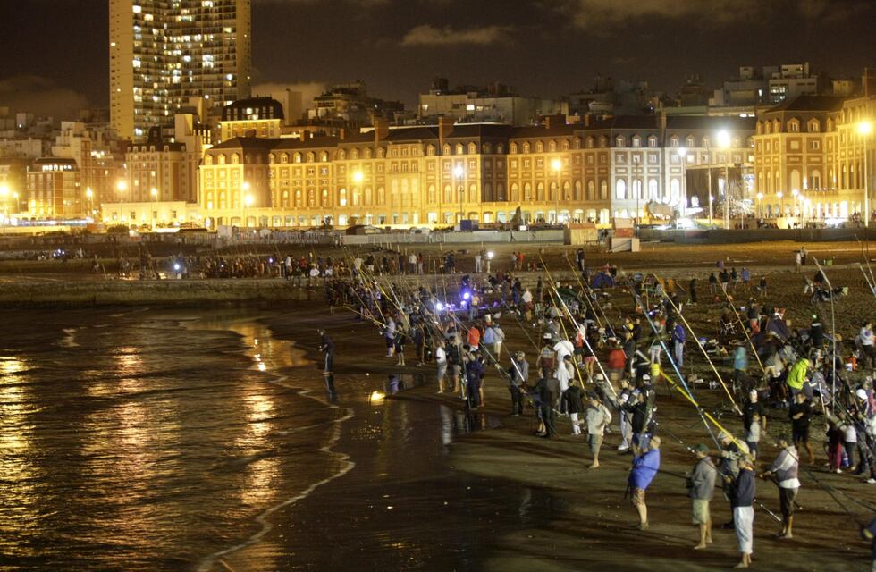Este sábado se realiza el 7º Torneo de Pesca Nocturno “Ciudad de Mar del Plata”