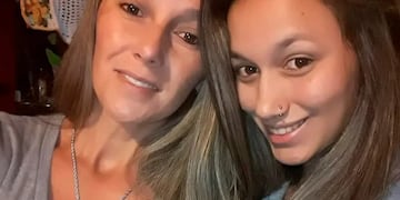Gabriela Agüero (39) y Débora Elizalde (24).