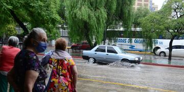 Siguen las lluvia en Córdoba (José Hernández / La Voz).