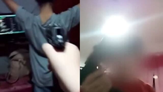 Un nene se grabó apuntando con un arma a su prima y amenazó con quemar el colegio.