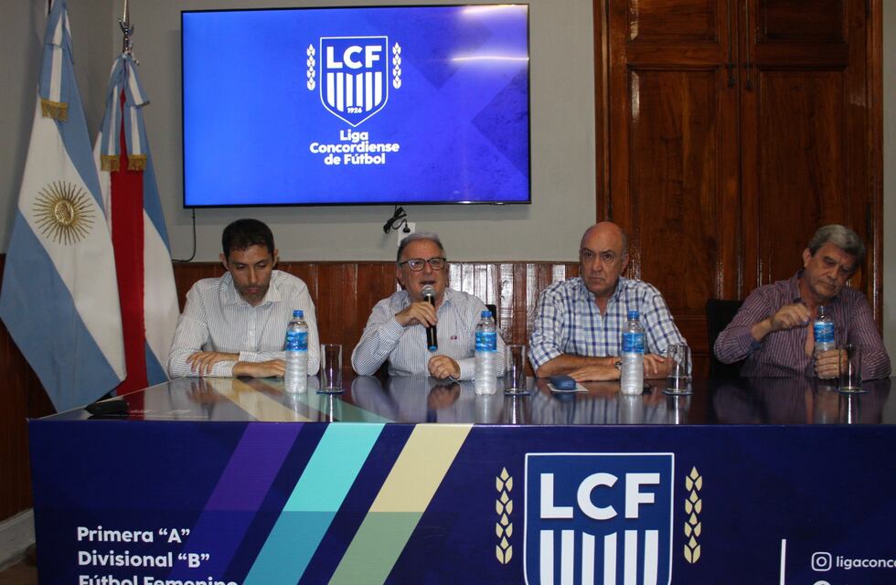 Salto Grande y la Liga Concordiense de Fútbol presentaron el Campeonato 2023