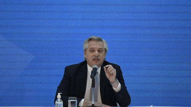 El presidente Alberto Fernández. (DPA)