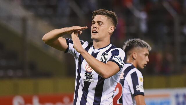 Con la T. Federico Girotti hizo festejar a Talleres (@CATalleresdecba).