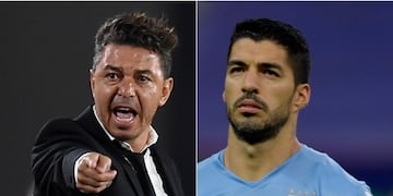 El "Muñeco" Gallardo espera el sí de Luis Suárez.