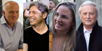 Cuatro candidatos para gobernar a los bonaerenses.