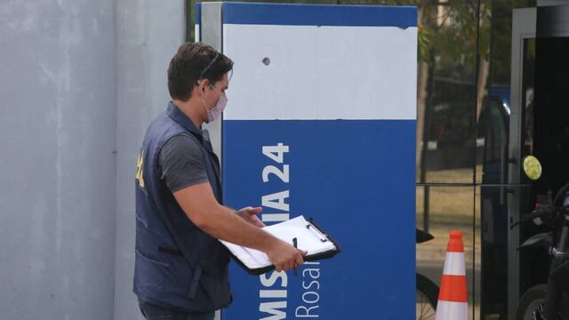 Balearon la subcomisaría 24°