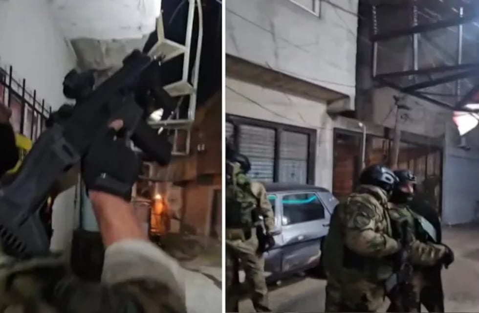 Impactantes imágenes del operativo para capturar a Pequeño Jota, el narco peruano que ordenó el asesinato de las 3 chicas en Florencio Varela