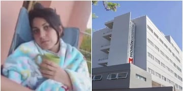 La mujer de 29 años perdió la vida en el hospital de Morón. (Captura)