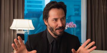 Keanu Reeves sorprendió a una vecina de Rosario que salió a fumar al balcón (AP).