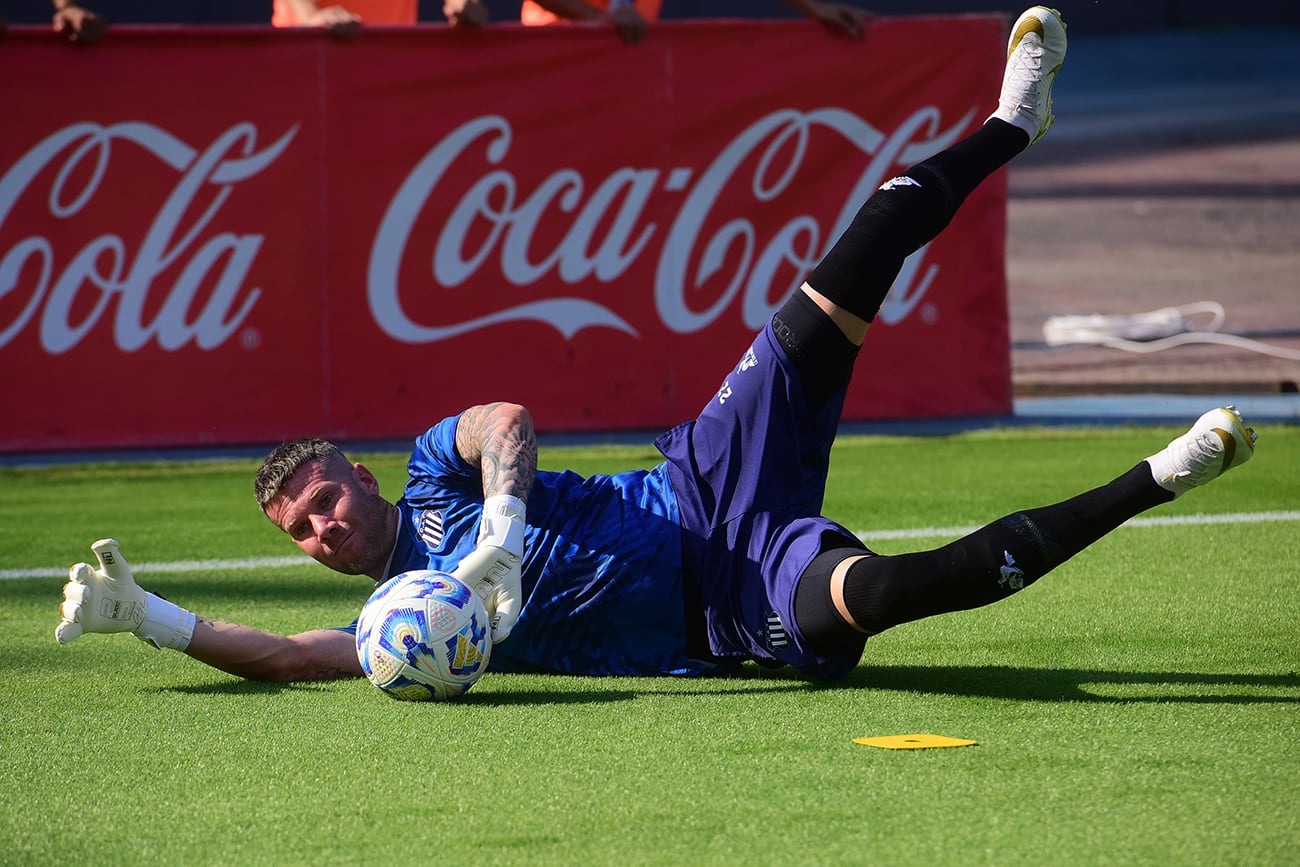 Guido Herrera arquero de Talleres . (José Gabriel Hernández / La Voz)