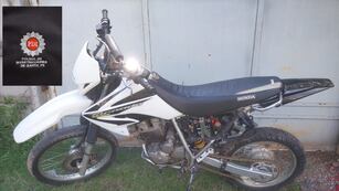 Secuestraron una moto Tornado robada, que estaba en Santa Clara de Saguier.