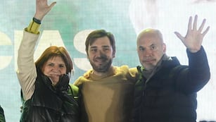 Patricia Bullrich y Horacio Rodríguez Larreta festejaron la victoria de Ignacio Torres en Chubut.