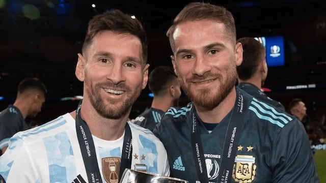 Lionel Messi y Alexis Mac Allister se convirtieron en grandes compañeros en los entrenamientos de la Selección.