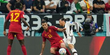 España y Alemania empataron 1 a 1 en el Mundial de Qatar 2022. (AP)