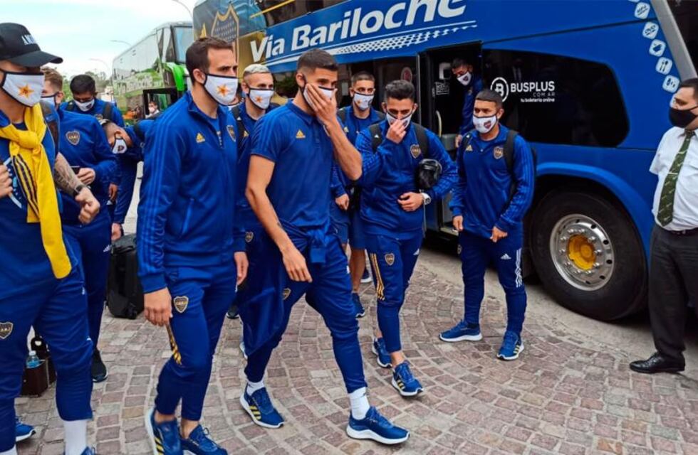 Boca llegó a Santiago del Estero para jugar por la Copa Argentina
