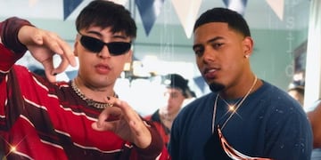 Tiago PZK y Myke Towers