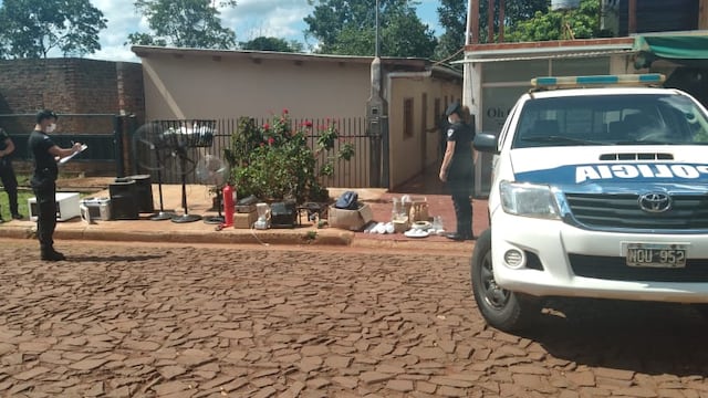 Recuperan elementos robados en Oberá.