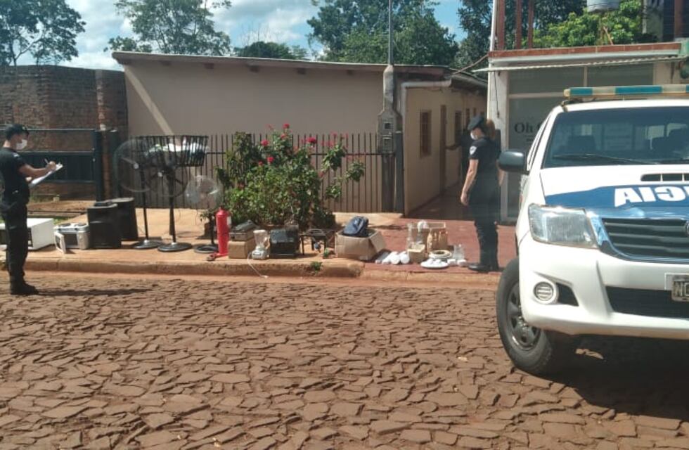 Recuperan elementos robados en Oberá