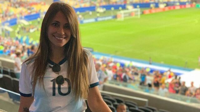 Antonela Roccuzzo vive a pleno los días previos al Mundial de Fútbol.