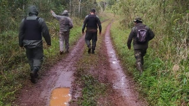 Puerto Piray: hallaron a dos presuntos cazadores furtivos.