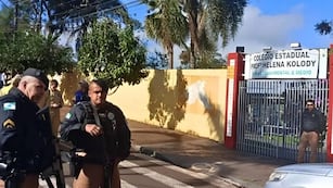 Este lunes hubo un tiroteo en un colegio de Brasil.