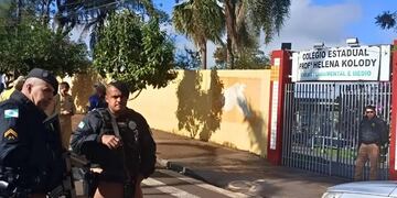 Este lunes hubo un tiroteo en un colegio de Brasil.