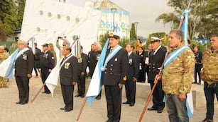 Las entidades que agrupan a veteranos de guerra, excombatientes y familiares de caídos en combate, dieron solemne marco al acto oficial realizado en Jujuy.