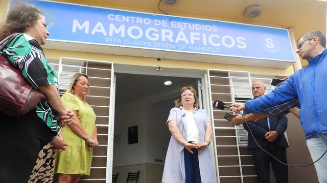 El Centro de Estudios Mamográficos del Hospital Municipal lleva el nombre de Rita Mangold