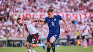 Talleres enfrentó tres veces a River en este semestre. Faltó jugar por la Supercopa (Prensa Talleres).