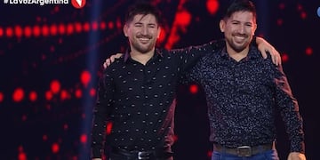 Daniel y Leonardo Vilchez, los mendocinos que entraron a La Voz.