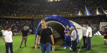 Lucas Bovaglio, el entrenador de Instituto que silenció La Bombonera. (Federico López Claro / La Voz)