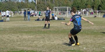 Paula Olea futbolista de MyM