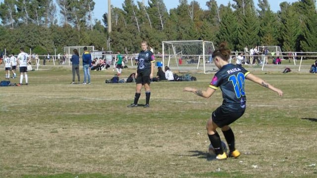 Paula Olea futbolista de MyM