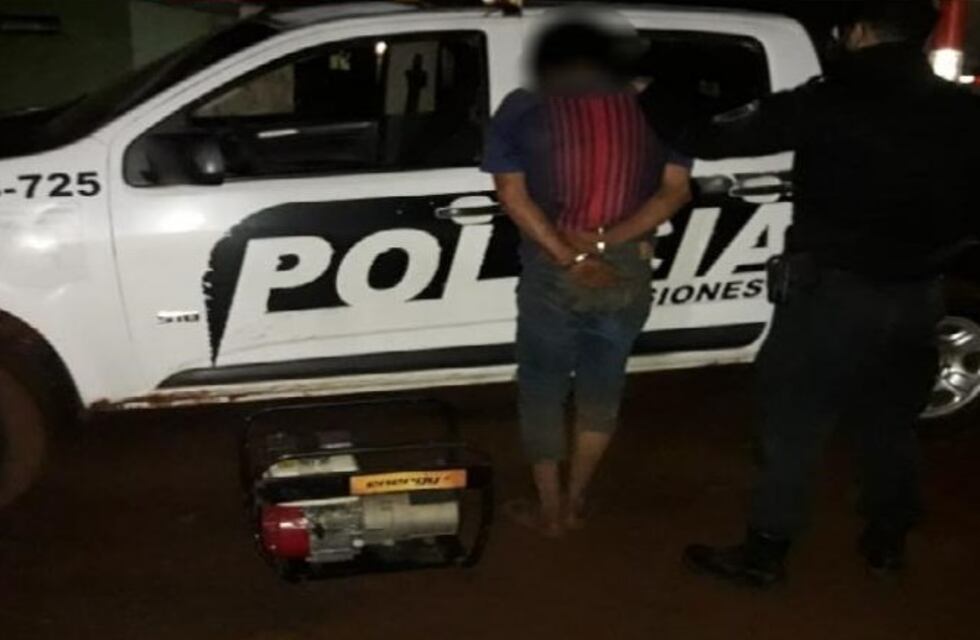Eldorado: un joven terminó detenido por robo a un local comercial