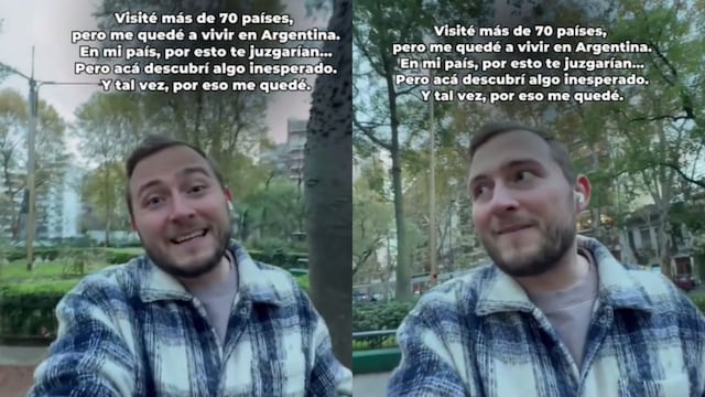 Turista bielorruso eligió Argentina.