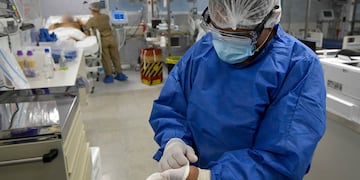 Nueva Unidad de Terapia Intensiva en el Hospital Central con pacientes con Covid-19 positivo