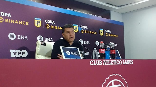 Sebastián Battaglia opinó en conferencia de prensa sobre el triunfo de Boca ante Racing.