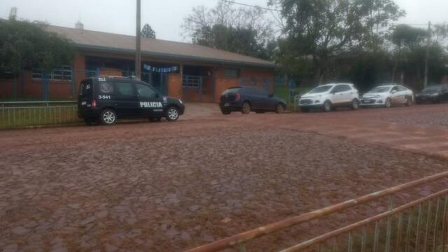 El robo se dio en la escuela N° 858 de la ciudad de Eldorado.