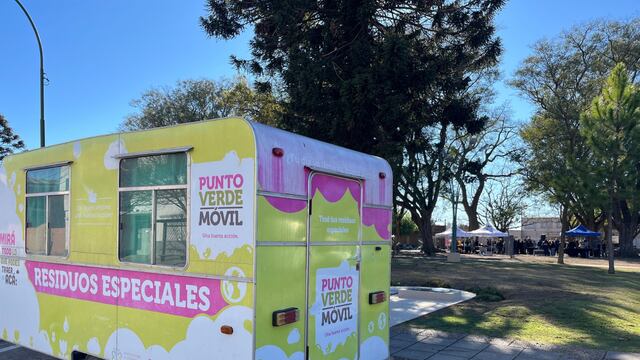 El Punto Verde Móvil recorre los barrios de Rafaela