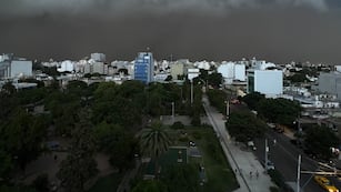 La tormenta llegó a distintos puntos de la provincia. (Foto: ffigueroa12)