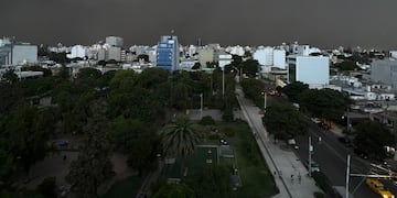 La tormenta llegó a distintos puntos de la provincia. (Foto: ffigueroa12)